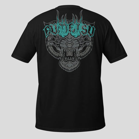 Fumetsu Inked - Tiger T-Shirt Black/Grey/Teal Back