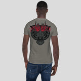 Fumetsu Inked Tiger T-Shirt Charcoal/Red Lifestyle