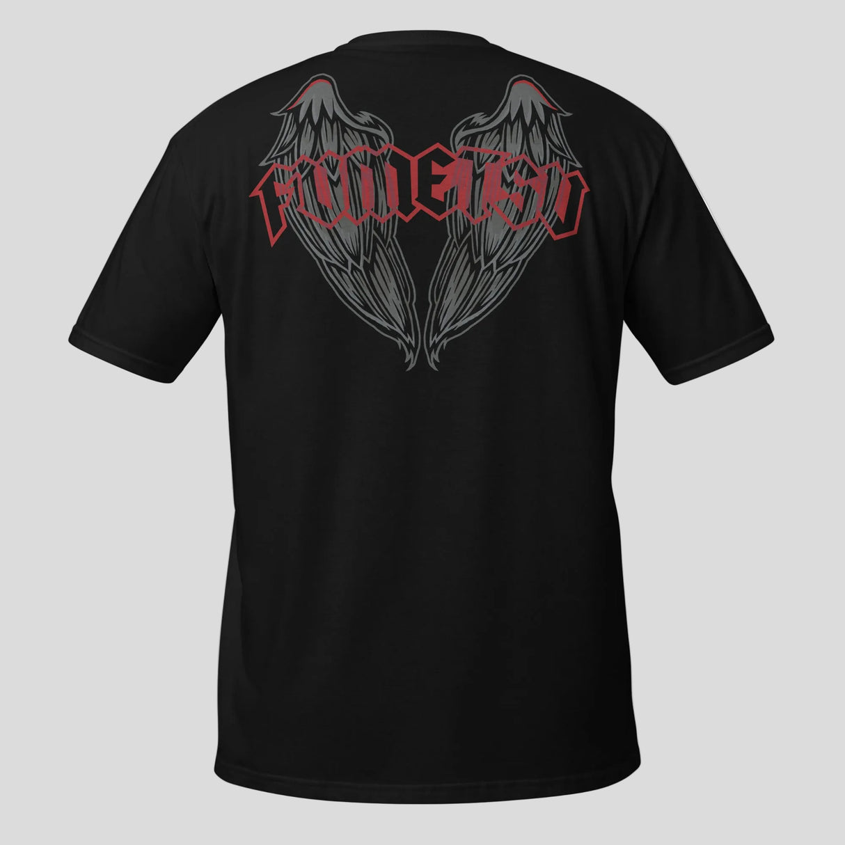 Fumetsu Inked Wings T-Shirt Black/Red Back