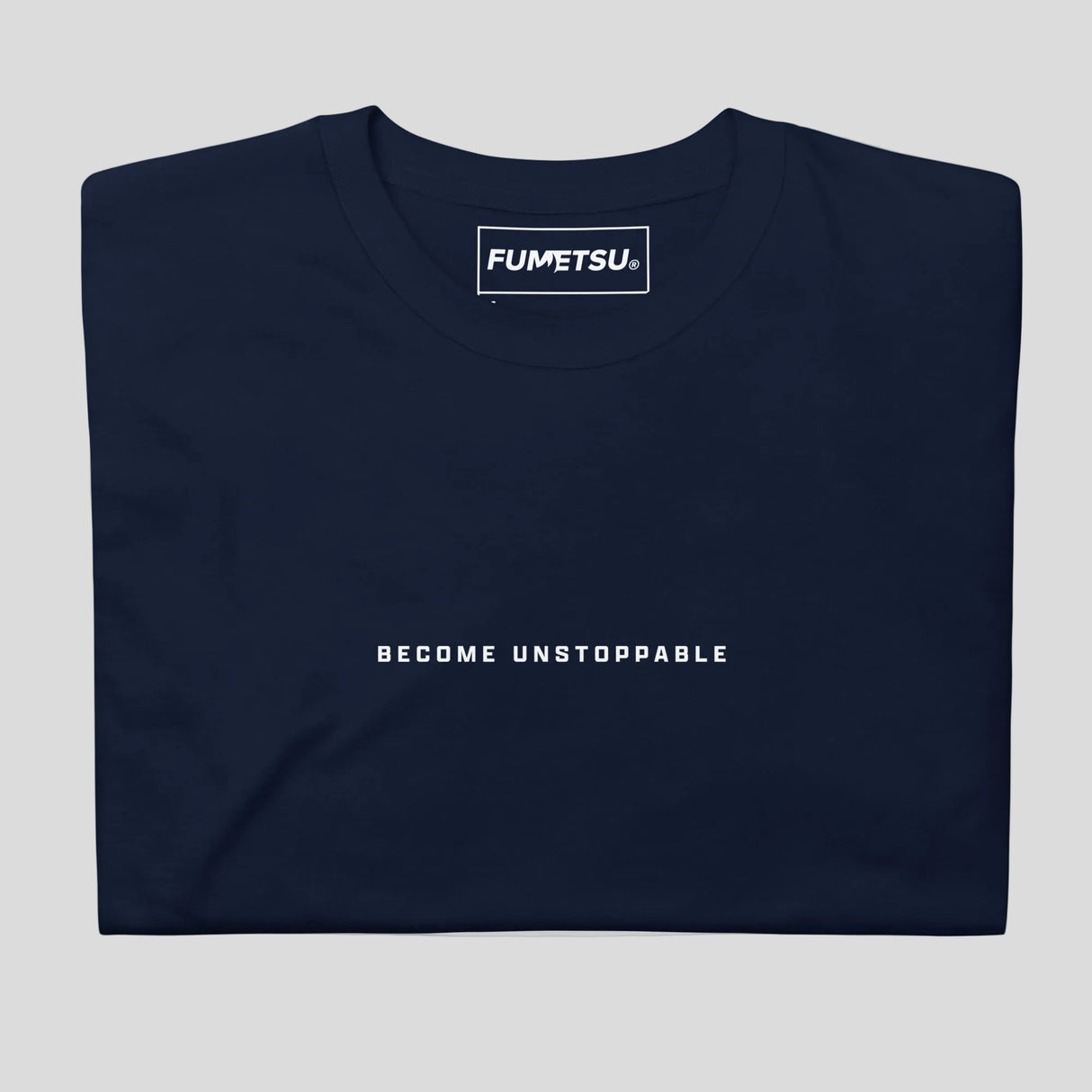 Fumetsu Mantra T-Shirt Navy Folded
