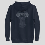 Fumetsu Mjolnir Hoodie Navy Back
