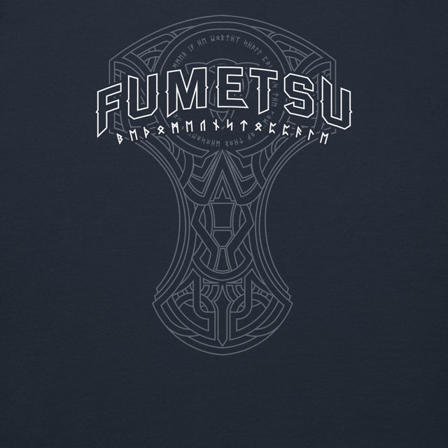 Fumetsu Mjolnir Hoodie Navy Logo
