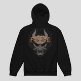 Fumetsu Oni Demon Kids Hoodie Black Back