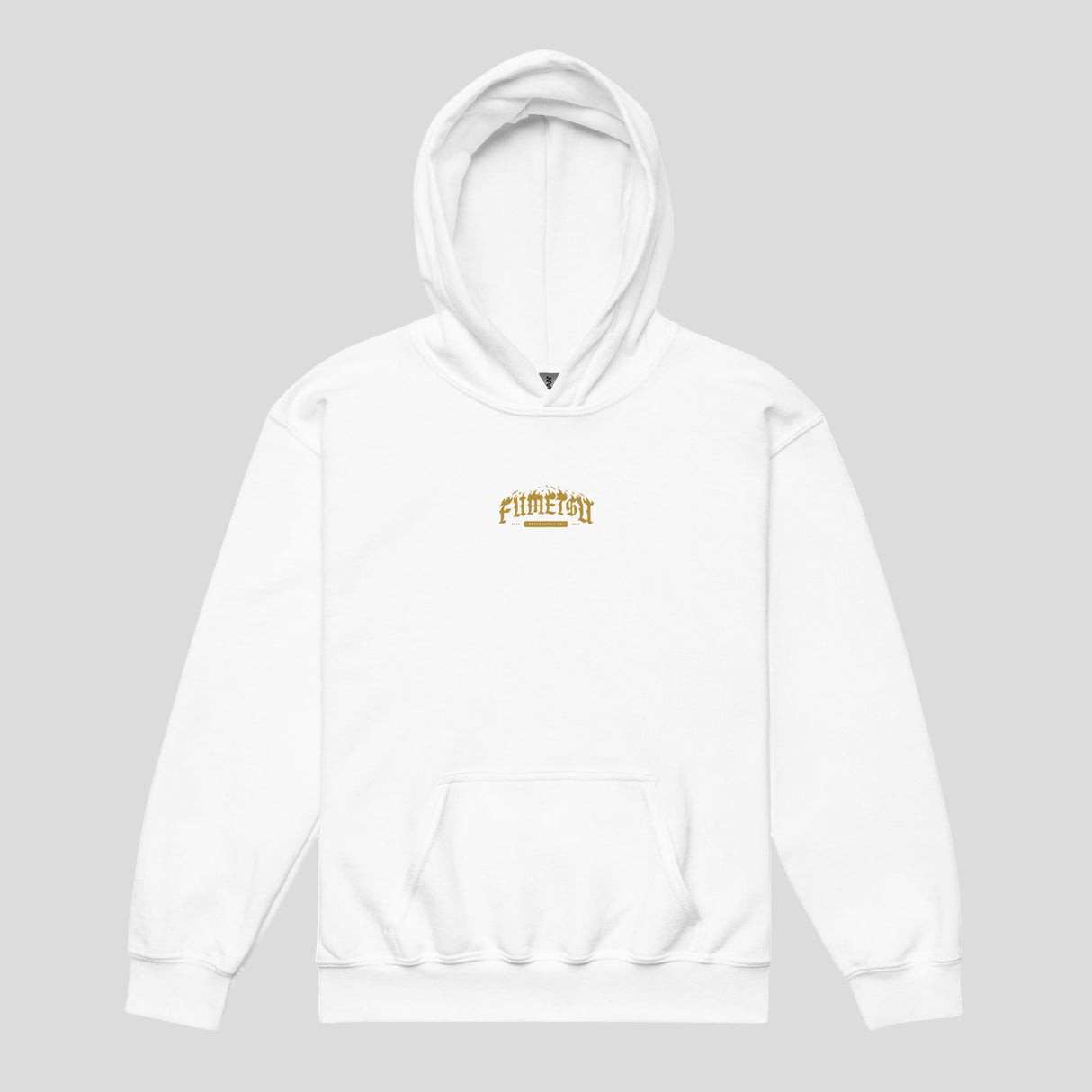 Fumetsu Oni Demon Kids Hoodie White