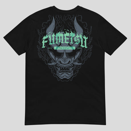 Fumetsu Oni Demon T-Shirt Black/Blue Back