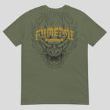 Fumetsu Oni Demon T-Shirt Khaki Back