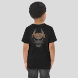 Fumetsu Oni Demon Toddler T-Shirt Black Back