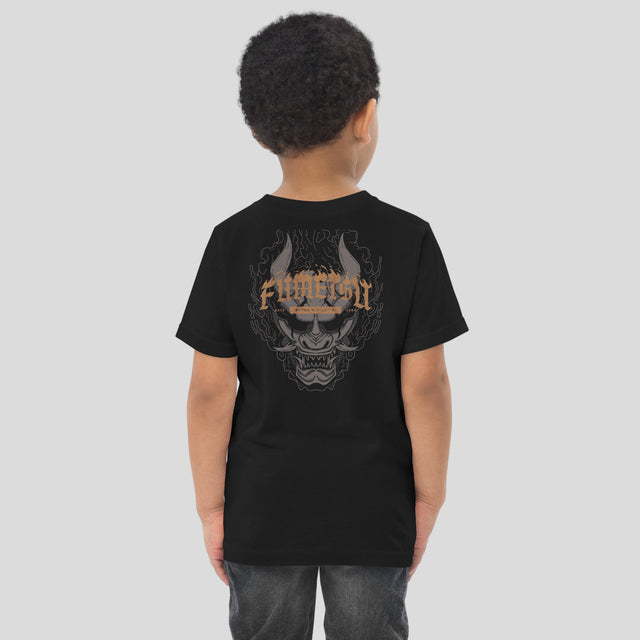 Fumetsu Oni Demon Toddler T-Shirt Black Back