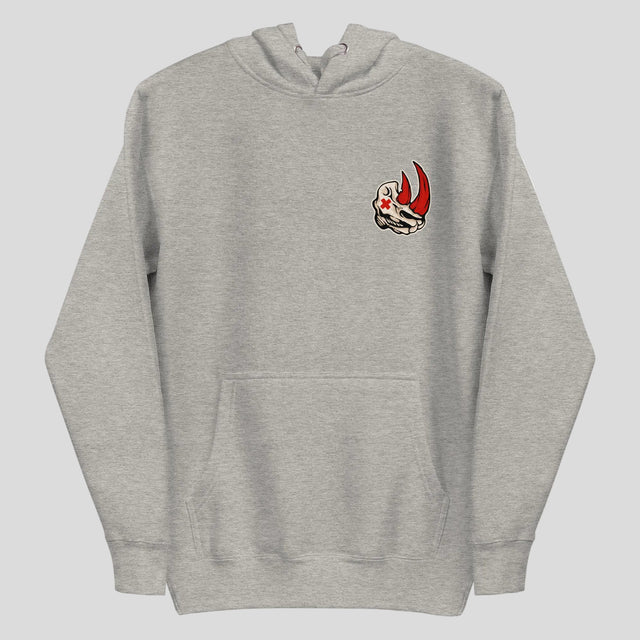 Fumetsu Rhino Hoodie Grey