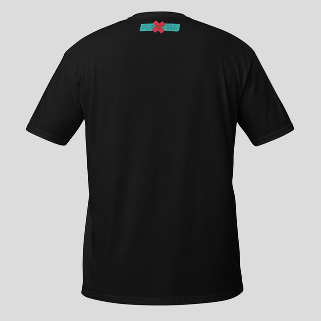 Fumetsu Rhino T-Shirt Black/Blue/Red Back