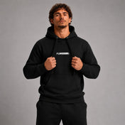 Fumetsu Signature Blur Hoodie Black Lifestyle 1