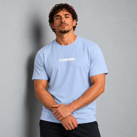 Fumetsu Signature Blur T-Shirt Blue Lifestyle 1