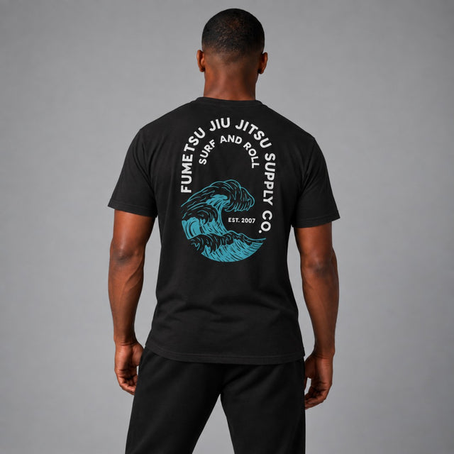 Fumetsu Surf and Roll T-Shirt White Photoshoot 2