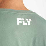 Fly Small Logo Tee Green
