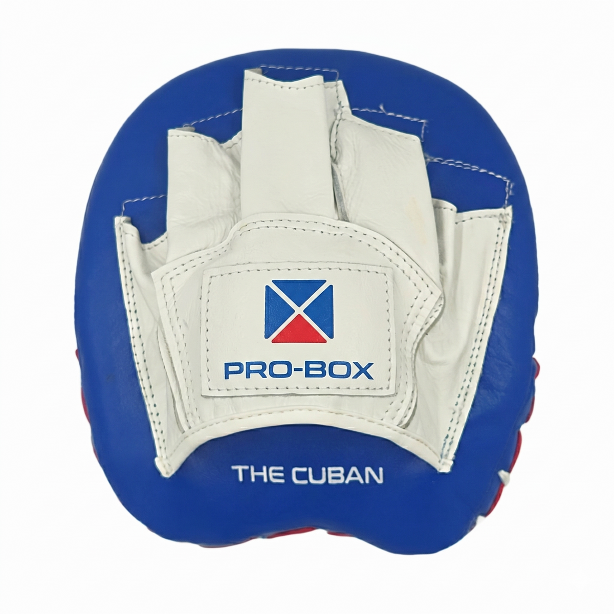 Pro-Box Leather Cuban Speed Pads Red/White/Blue