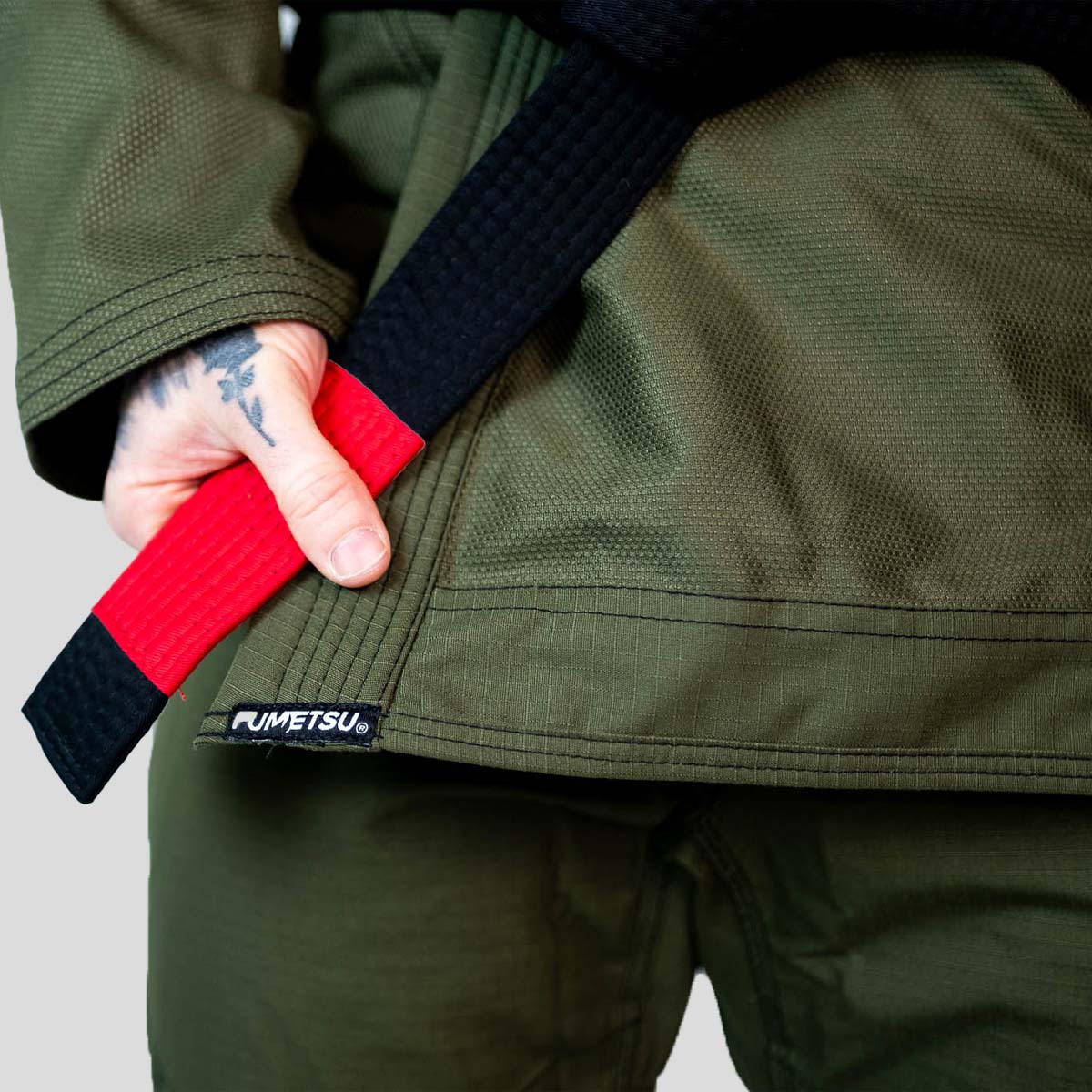 Fumetsu Ghost v-lite bjj gi khaki