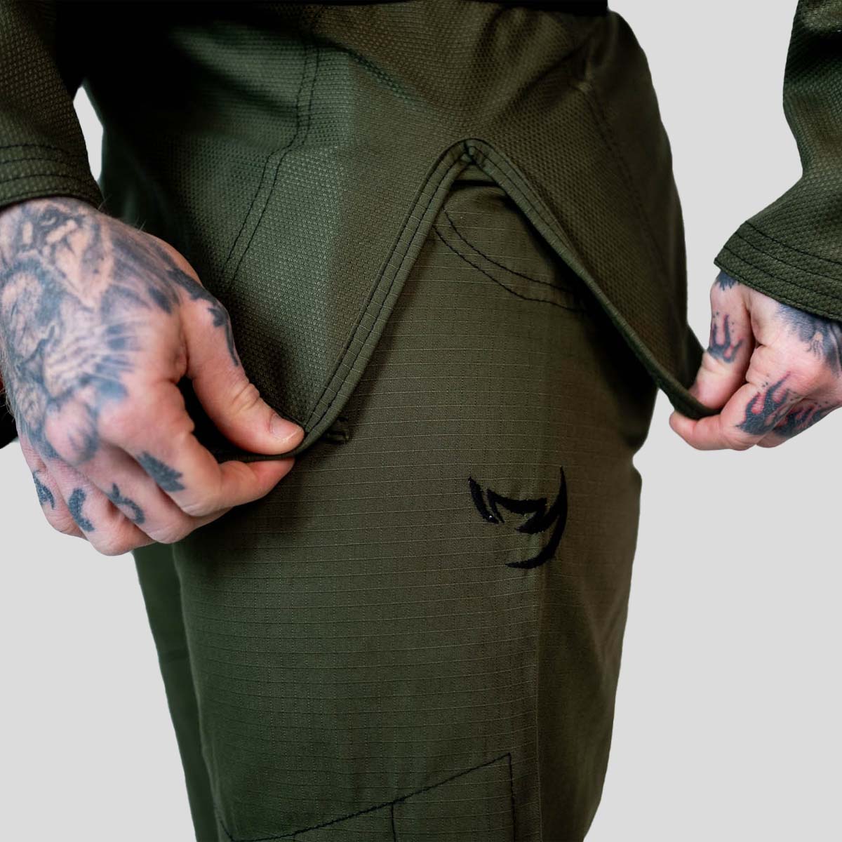 Fumetsu Ghost v-lite bjj gi khaki