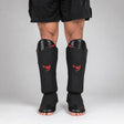 Fumetsu Ghost S3 Thai Shin Guards Black/Red Lifestyle 1