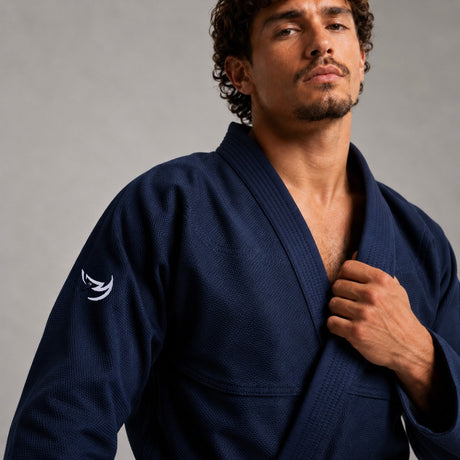 Fumetsu 고스트 V- 라이트 BJJ GI 해군