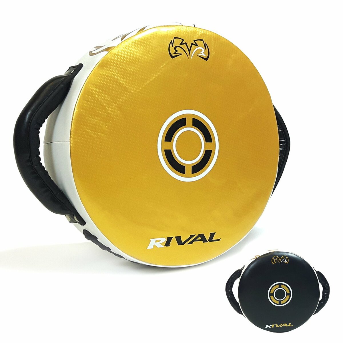 Gold/Black Rival RPS7 Fitness Plus Punch Shield   