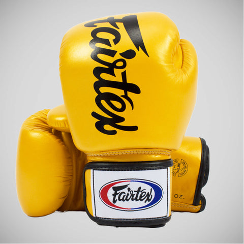 Gold Fairtex BGV19 Deluxe Boxing Gloves