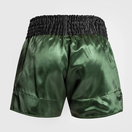 Venum Klassische Muay Thai Shorts Green/Schwarz/Gold