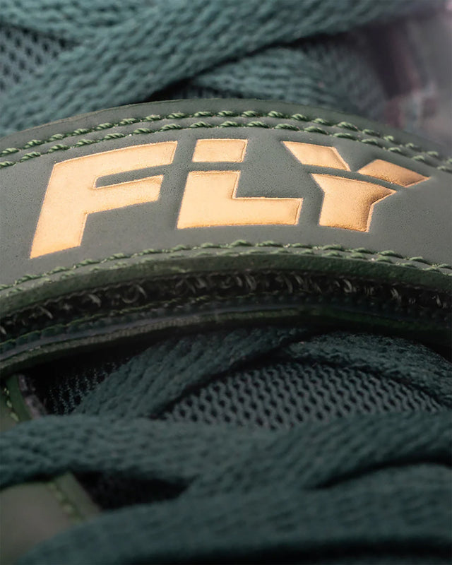 Fly Kids Storm Boxing Boots Green/Gold