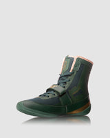 Fly Kids Storm Boxing Boots Green/Gold