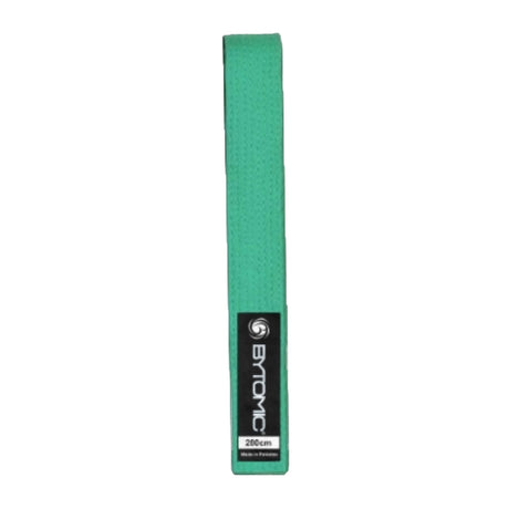 Bytomic Solid Color Martial Arts Belt Green
