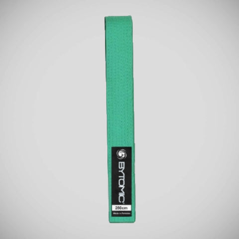 Green Bytomic Solid Colour Martial Arts Belt