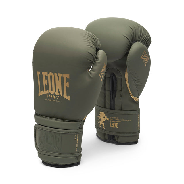 Leone Military Edition Boxing Gloves Green