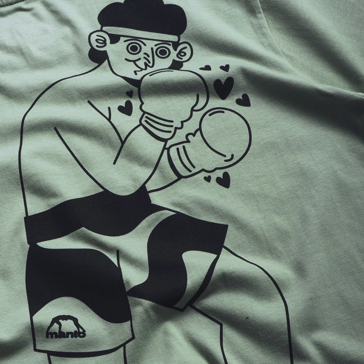 Manto Lutek Boxer T-Shirt Green