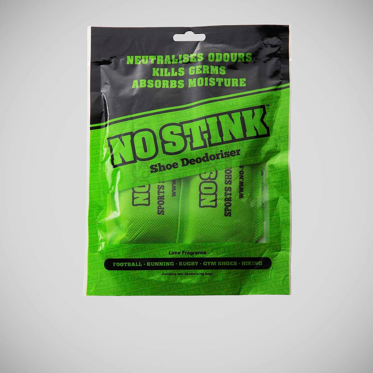 No Stink Sports Shoe Deodoriser Green   