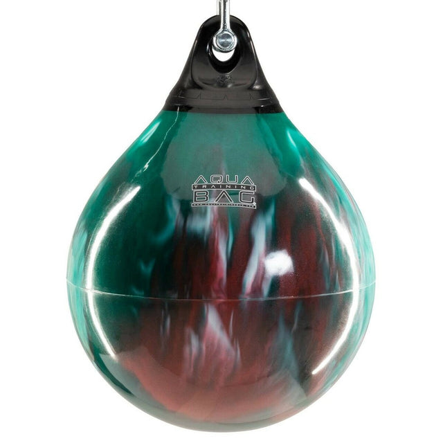 Aqua 21" 190lb Punching Bag Green/White/Red