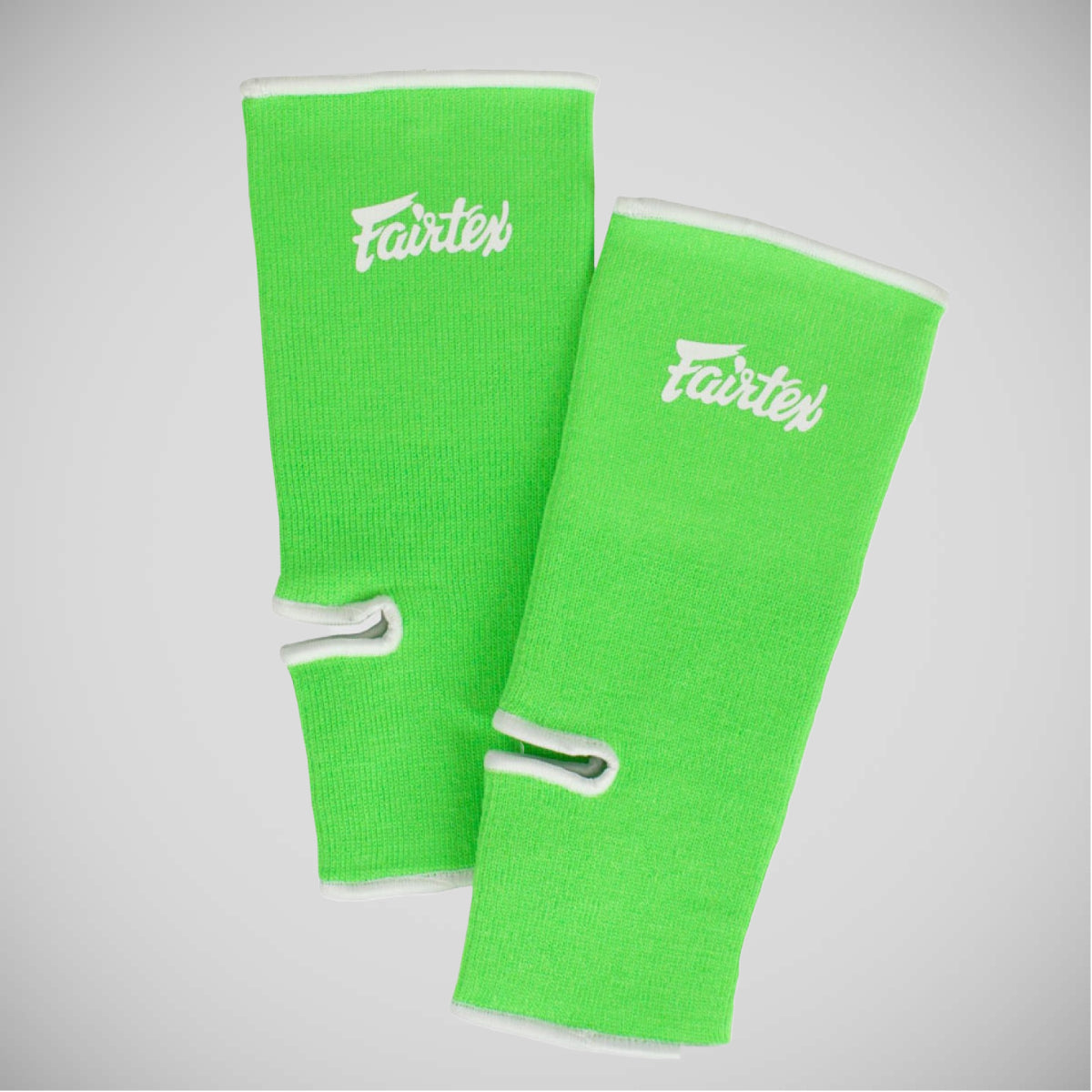 Fairtex AS1 tornozelo suporta verde