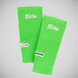Fairtex AS1 tornozelo suporta verde