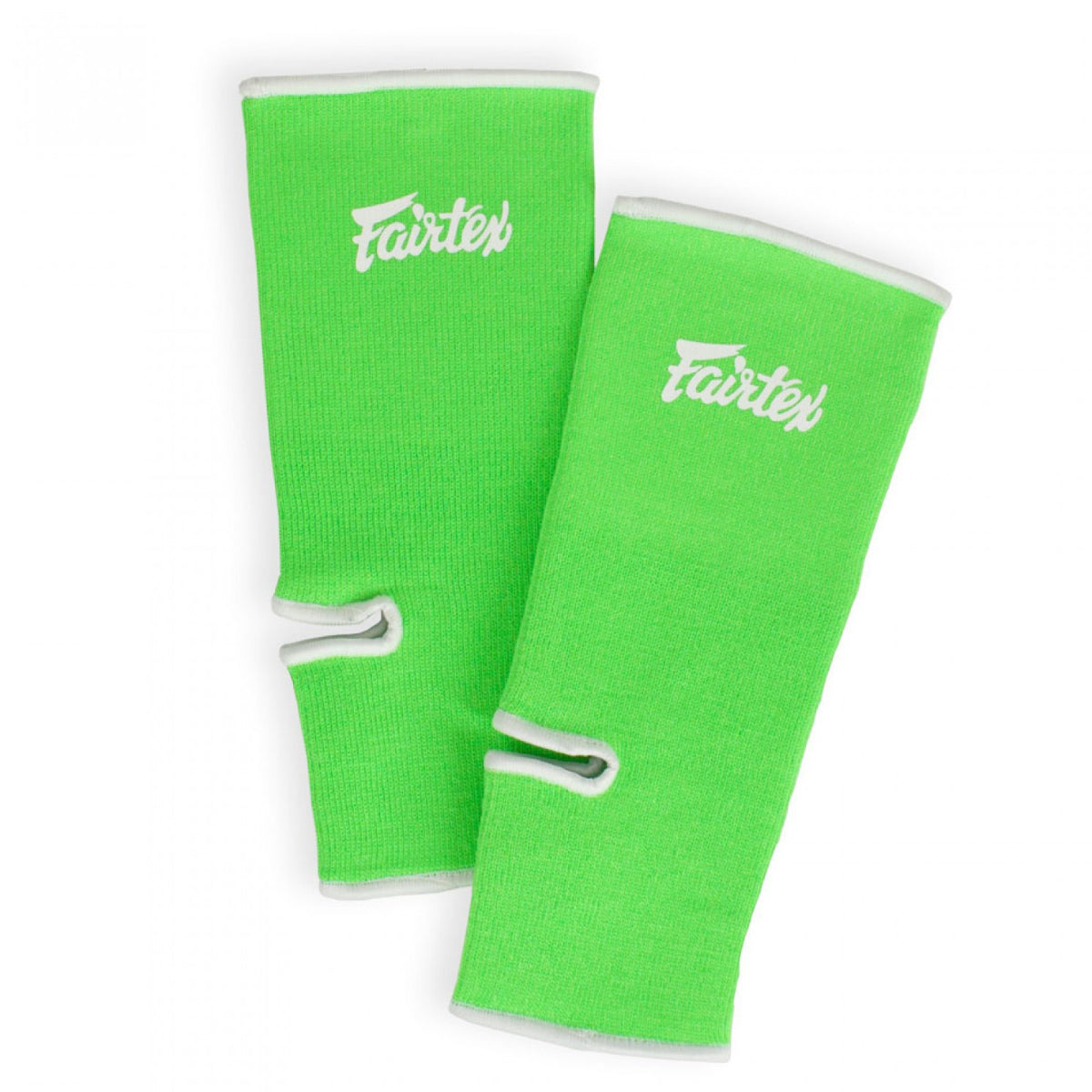 Fairtex AS1 tornozelo suporta verde