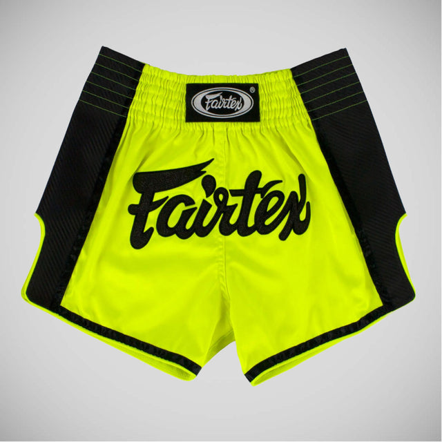 Fairtex BS1706 Slim Cut Muay Thai Shorts Green