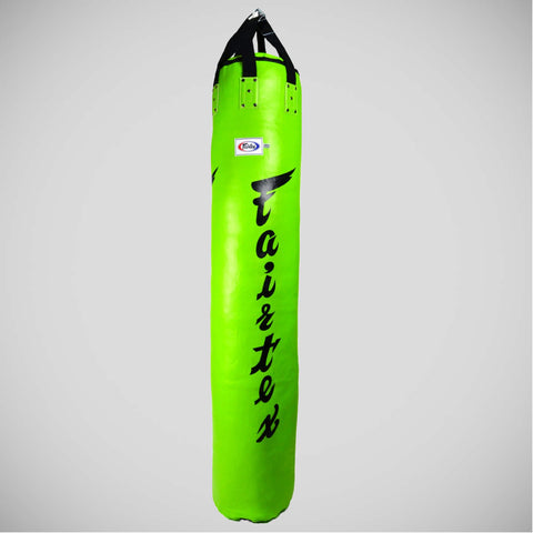 Green Fairtex HB6 6ft Muay Thai Banana Bag (un-filled)