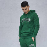 Green Manto Varsity Hoodie   