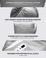 Fly Superlace Pro X 2 Boxing Gloves Grey