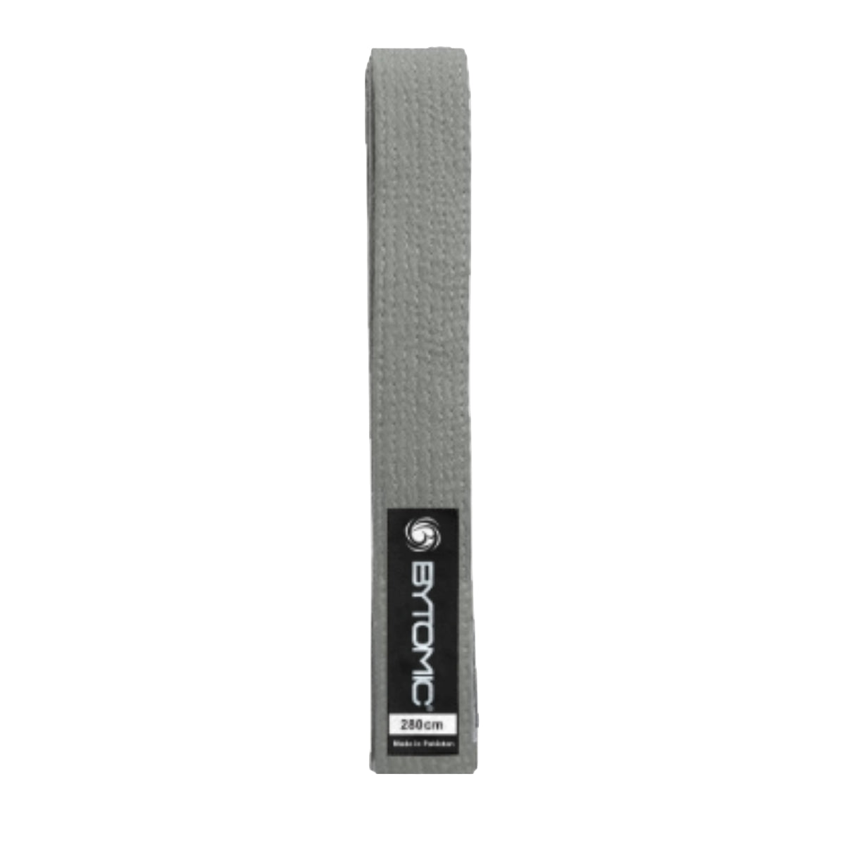 Bytomic Solid Color Martial Arts Belt Grey