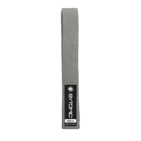 Bytomic Solid Color Martial Arts Belt Grey