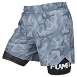 Grey Camo/Black Fumetsu Dual Layer Fight Shorts   