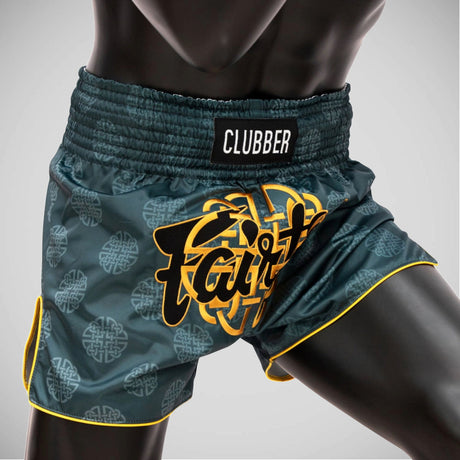 Fairtex BS1915 Clubber Muay Thai Shorts Grau