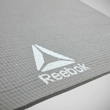 Grey Reebok Double Sided 4mm Yoga Mat