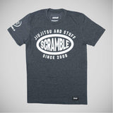 Скрейбл джиу джитсу и материал для серф-футболка серая