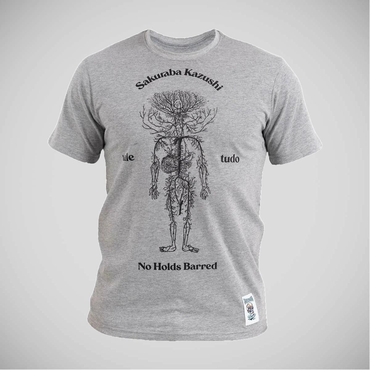 Rusning saku vale tudo t-shirt grå