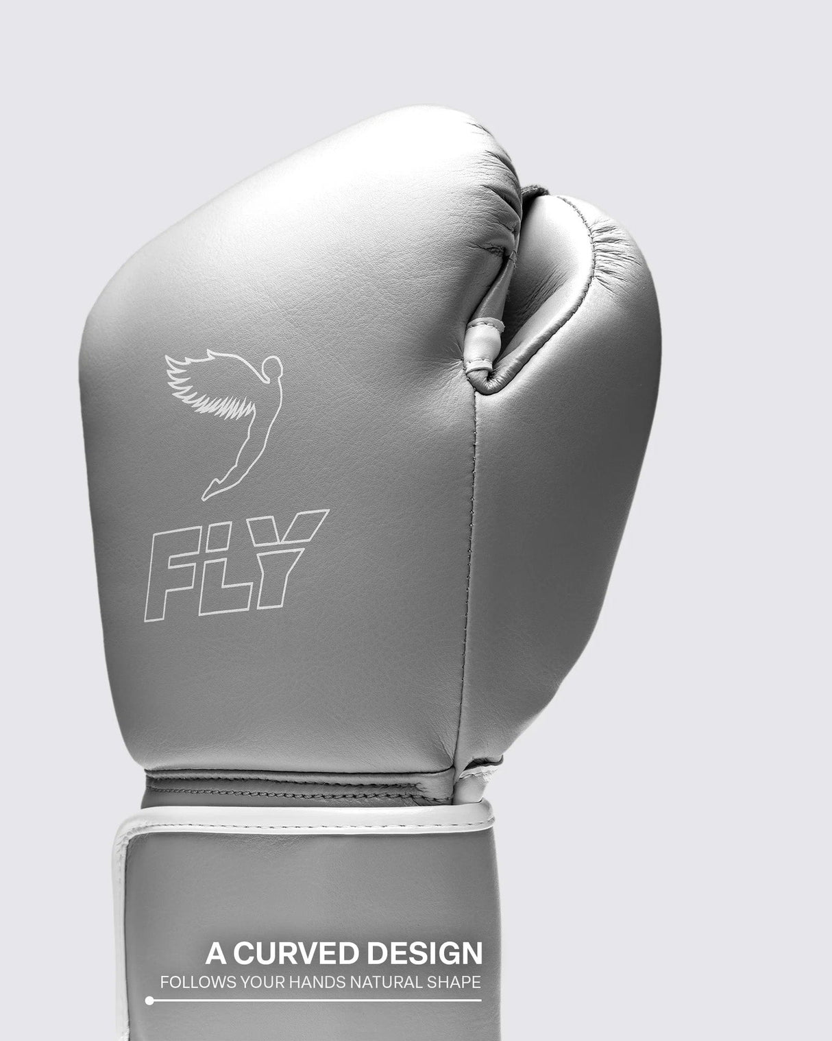 Fly Superloop Pro X 2 Boxing Gloves Grey