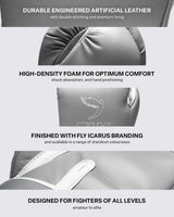 Fly Superloop Pro X 2 Boxing Gloves Grey
